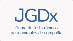 JGDx - Gama de test rápidos para animales de compañía
